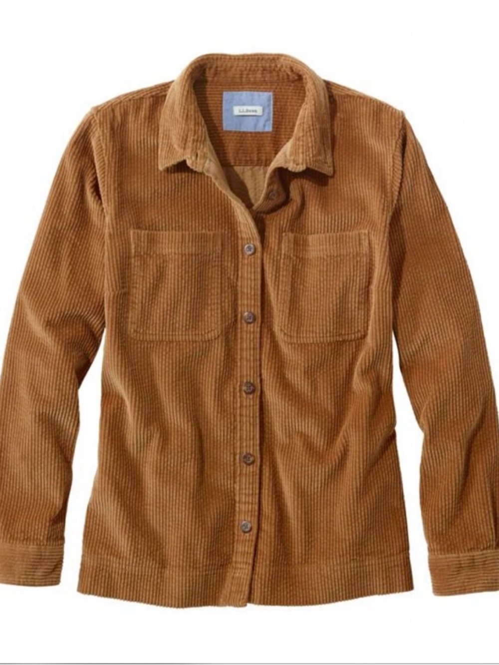 L.L.Bean Women's Comfort Corduroy Relaxed Shirt